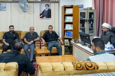 تُراثُ البصرةِ يستقبلُ وفدًا من الوقفِ الشيعيّ