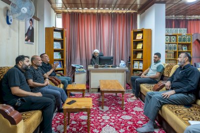 تُراثُ البصرةِ يستقبلُ وفدًا من الوقفِ الشيعيّ