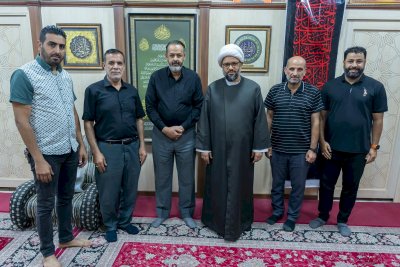 تُراثُ البصرةِ يستقبلُ وفدًا من الوقفِ الشيعيّ