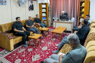 تُراثُ البصرةِ يستقبلُ وفدًا من الوقفِ الشيعيّ