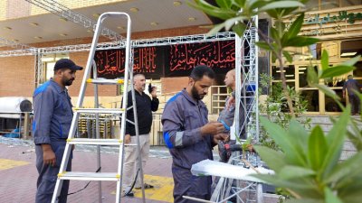 قسمُ المعارفِ يُكمِلُ استعداداته لخدمة زائري الأربعينيَّة