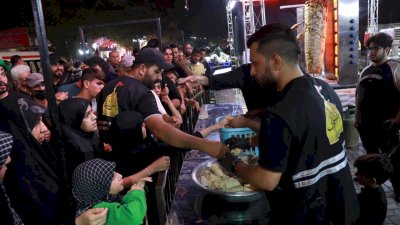 موكبُ (بنفسي أنتَ) يشرعُ بتقديمِ خدماتِهِ للزائرينَ