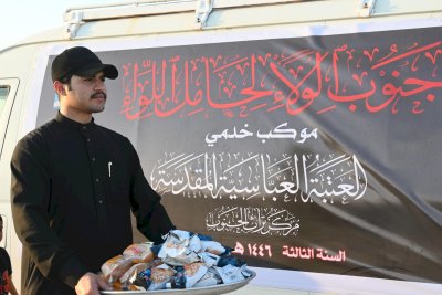 موكبُ جنوبِ الولاءِ يصلُ إلى محافظةِ المثنى