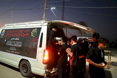 موكبُ جنوبِ الولاءِ يصلُ إلى محافظةِ المثنى