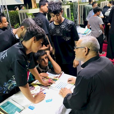 رئاسةُ قسمِ المعارفِ: لدينا ثلاثةُ مواكبَ خدميَّةٍ وخمسُ محطّاتٍ ثقافيَّةٍ