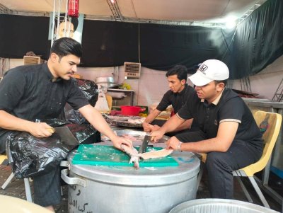 موكبُ (جنوب الولاء) يصلُ إلى كربلاءَ المُقدَّسةِ