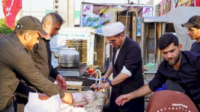 تُراثُ الحِلَّةِ وتُراثُ الجنوبِ يختتمانِ فعالياتهما الخدميَّة لموسمِ الأربعينِ الحاليّ