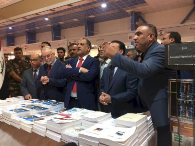 قسمُ المعارفِ يُشاركُ في معرضِ بغدادَ الدَّوليّ