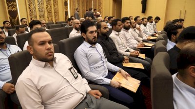 قسمُ المعارفِ يُنظِّمُ دورةً عقائديَّةً للمنتسبينَ