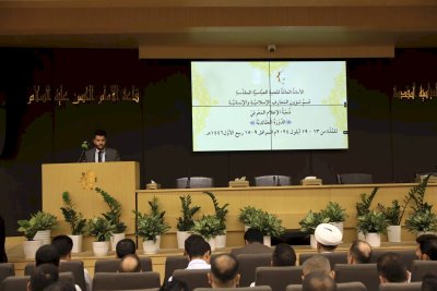 قسمُ المعارفِ يُنظِّمُ دورةً عقائديَّةً للمنتسبينَ