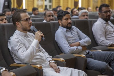 باختبارٍ تحريريٍّ.. قسمُ المعارفِ يختتم دورته العقائديَّة
