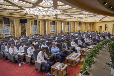 باختبارٍ تحريريٍّ.. قسمُ المعارفِ يختتم دورته العقائديَّة