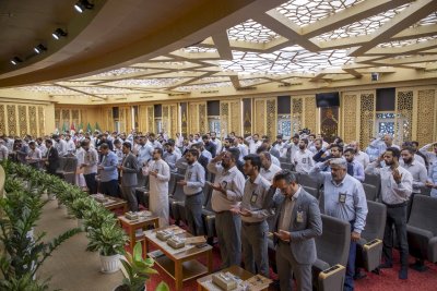 باختبارٍ تحريريٍّ.. قسمُ المعارفِ يختتم دورته العقائديَّة