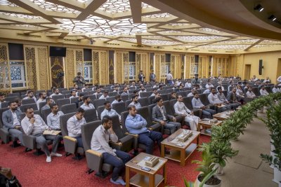 باختبارٍ تحريريٍّ.. قسمُ المعارفِ يختتم دورته العقائديَّة