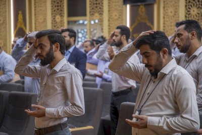 باختبارٍ تحريريٍّ.. قسمُ المعارفِ يختتم دورته العقائديَّة