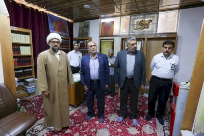 تُراثُ البصرةِ يستقبلُ وفدًا من العتبةِ العلويَّةِ المُقدَّسةِ