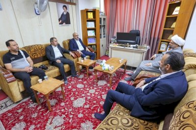 تُراثُ البصرةِ يستقبلُ وفدًا من الوقفِ الشيعيّ