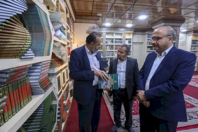 تُراثُ البصرةِ يستقبلُ وفدًا من الوقفِ الشيعيّ