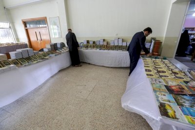 تراثُ البصرةِ يشاركُ في معرضِ الكتابِ بجامعةِ البصرةِ