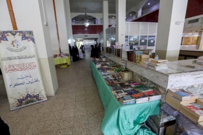 تراثُ البصرةِ يشاركُ في معرضِ الكتابِ بجامعةِ البصرةِ