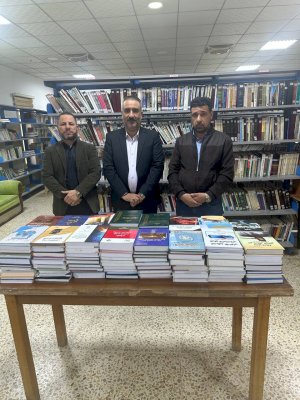 شعبةُ الإعلامِ المعرفيّ تستمرُ بتوزيعِ إصداراتِ المعارفِ