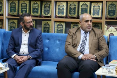 رئاسةُ قسمِ المعارفِ تستقبلُ وفدًا أكاديميًّا