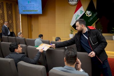 قسمُ المعارفِ يختتمُ دورةَ الاستعدادِ الروحيّ باختبارٍ تحريريّ