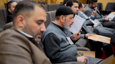 قسمُ المعارفِ يختتمُ دورةَ الاستعدادِ الروحيّ باختبارٍ تحريريّ