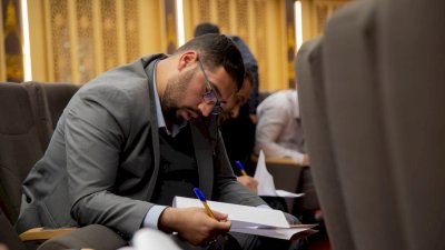 قسمُ المعارفِ يختتمُ دورةَ الاستعدادِ الروحيّ باختبارٍ تحريريّ