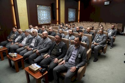 قسمُ المعارفِ يُنظِّمُ دورةً دينيَّةً لمنتسبي رعايةِ الحرمِ