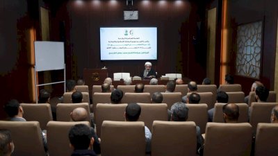 قسمُ المعارفِ يُنظِّمُ دورةً دينيَّةً لمنتسبي رعايةِ الحرمِ