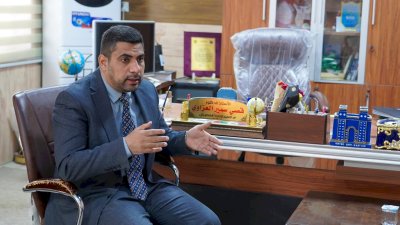 إدارةُ مركزِ تراثِ الحلّةِ تزورُ كلّيّةَ الإمامِ الكاظمِ عليه السَّلامُ/ أقسامُ بابل