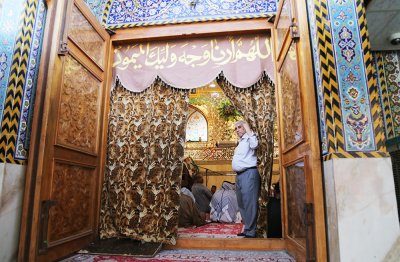 تقرير مصور عن مقام صاحب العصر والزمان عجل الله تعالى فرجه الشريف