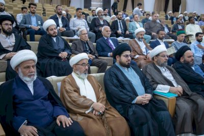 قسمُ المعارفِ يشاركُ في الندوةِ التأبينيّةِ للعلّامةِ السيّدِ الجلاليّ