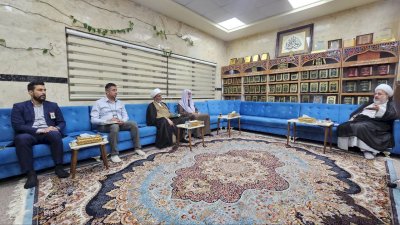الهلاليُّ يترأَّسُ اجتماعًا دوريًّا لمناقشةِ مشاريعِ قسمِ المعارفِ وخططِه المستقبليَّة