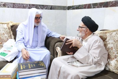 تراثُ كربلاءَ يزورُ العلّامةَ السيدَ أحمدَ الأشكوريّ