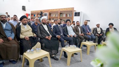 مركزُ تُراثِ الحلَّةِ يشاركُ في افتتاحِ مزارِ العلَّامةِ المحقِّقِ الحِلِّيّ
