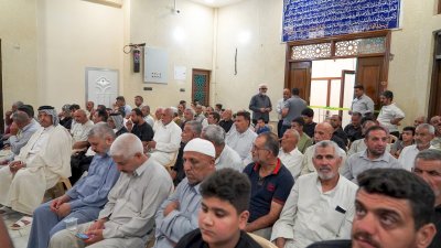 مركزُ تُراثِ الحلَّةِ يشاركُ في افتتاحِ مزارِ العلَّامةِ المحقِّقِ الحِلِّيّ