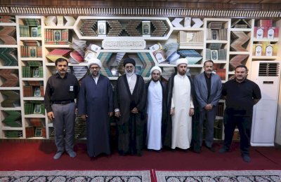 السيدُ آصفُ اللعيبيُّ يشيدُ بجهودِ مركزِ تراثِ البصرةِ