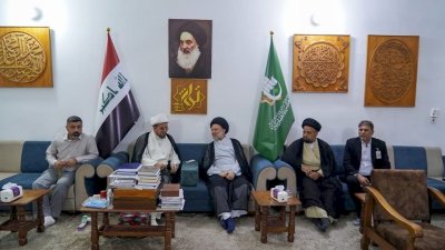 السَّيِّدُ عَزُّ الدِّينِ الحَكيمُ يُثني على منجزاتِ تُراثِ الحِلَّةِ
