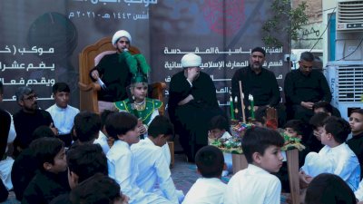 أشبالُ الطفِّ يُحيونَ ذكرى القاسمِ بنِ الحسنِ عليهِما السّلامُ في فعاليّةٍ سنويّةٍ مؤثّرةٍ