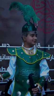 أشبالُ الطفِّ يُحيونَ ذكرى القاسمِ بنِ الحسنِ عليهِما السّلامُ في فعاليّةٍ سنويّةٍ مؤثّرةٍ