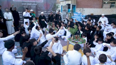 أشبالُ الطفِّ يُحيونَ ذكرى القاسمِ بنِ الحسنِ عليهِما السّلامُ في فعاليّةٍ سنويّةٍ مؤثّرةٍ