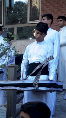 أشبالُ الطفِّ يُحيونَ ذكرى القاسمِ بنِ الحسنِ عليهِما السّلامُ في فعاليّةٍ سنويّةٍ مؤثّرةٍ
