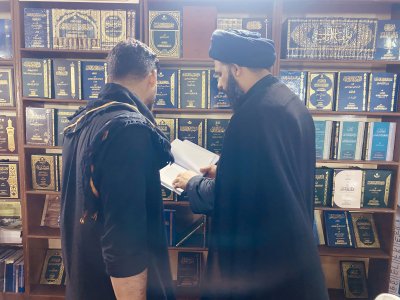 معرضٌ مشتركٌ للكتاب في محور كربلاء – النجف يترجمُ جهودَ قسم المعارف في خدمةِ التراث والمعرفة
