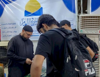 قسم المعارف ينشر محطَّاته الثقافيَّة على محاور كربلاء الرئيسة