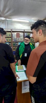 قسم المعارف ينشر محطَّاته الثقافيَّة على محاور كربلاء الرئيسة