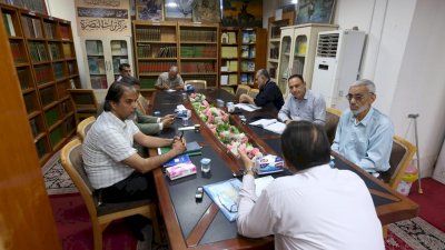 مركزُ تراثِ البصرةِ يُناقشُ تحضيراتِ المؤتمرِ العلميِّ الدَّوليِّ الأوَّلِ