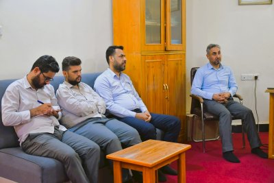 اجتماعٌ في مركزِ تراثِ الجنوبِ لمتابعةِ المشاريعِ العلميةِ والإداريةِ