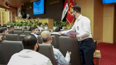 قسمُ المعارفِ يختتِمُ دورةَ (سننِ النبيِّ) باختبارٍ تحريريٍّ